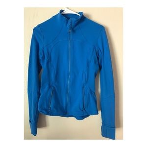Blue lululemon fitted jacket